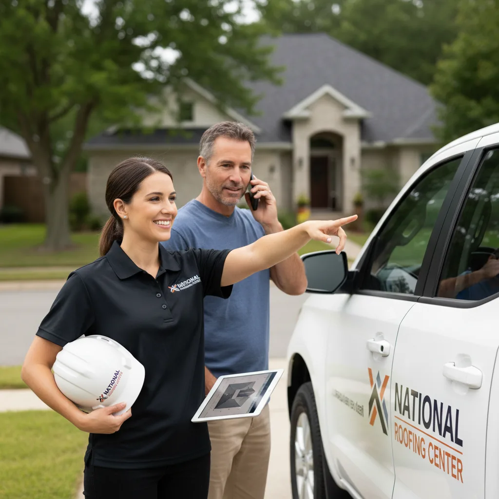 National Roofing Center customer support in Conway Springs
